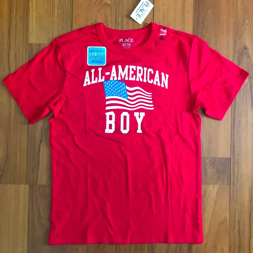 The Children’s Place Boy’s Short Sleeve Graphic Tee Size S(5/6)